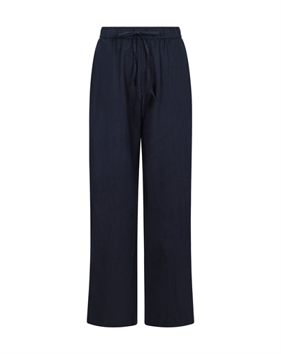 Neo Noir - Sonar Linen Hose - Navy